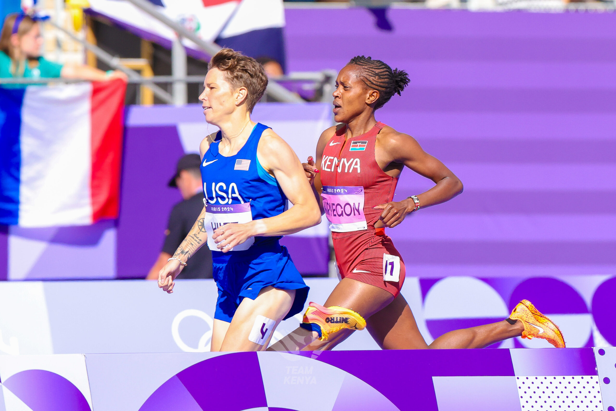 Faith Kipyegon remains on course for fourth world title with easy win in semis