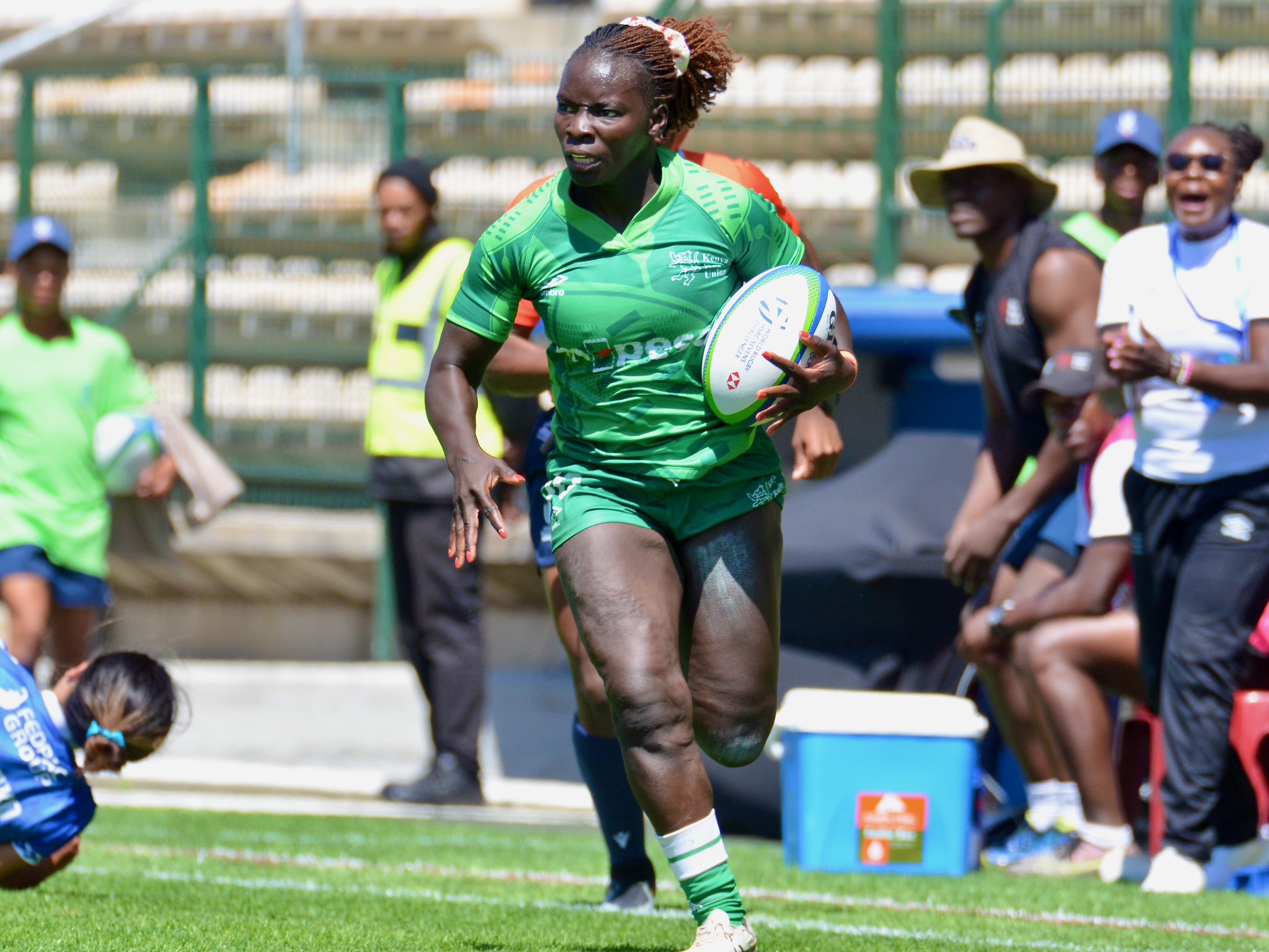 Hungry Kenya Lionesses thrash Ivory Coast in opening tie of Africa Women’s 7s