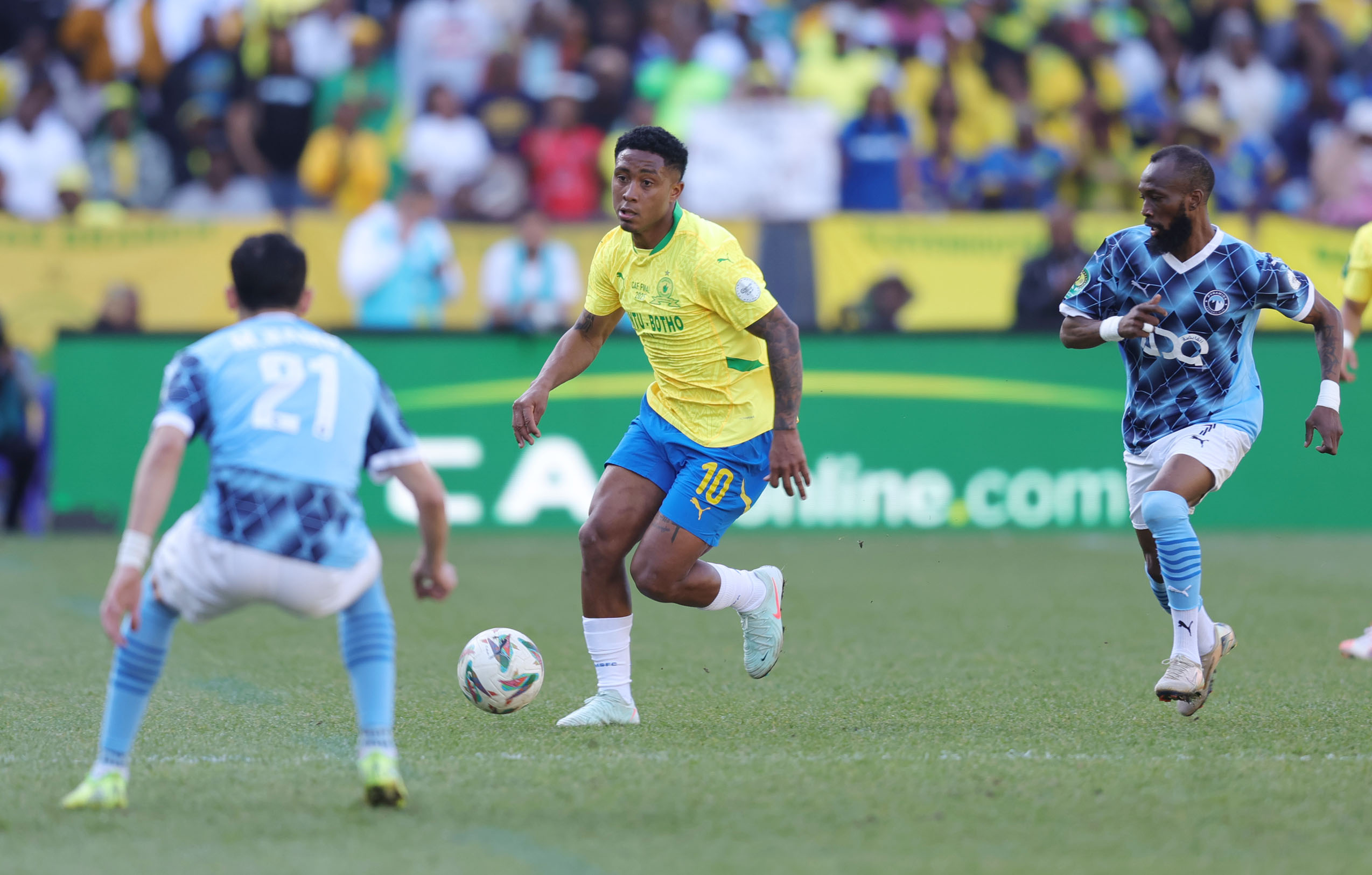 Pyramids grab late equaliser in African Champions League final