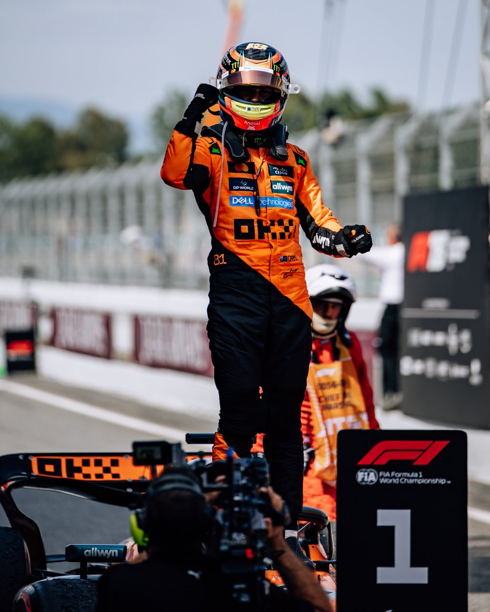 Piastri wins Spanish GP as Verstappen penalised