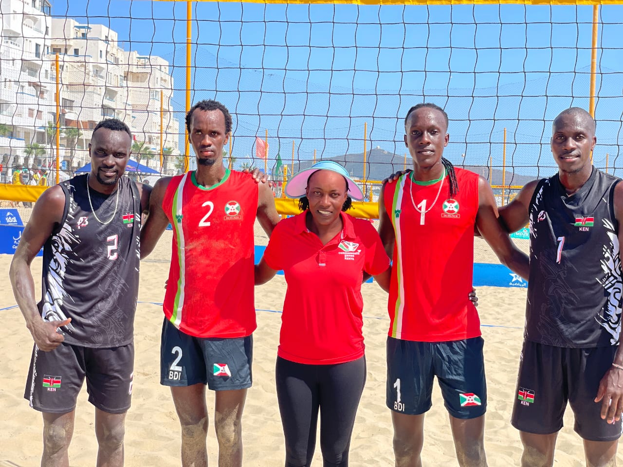 Melly, Cheruiyot make light work of Burundi in Beach Volleyball opener