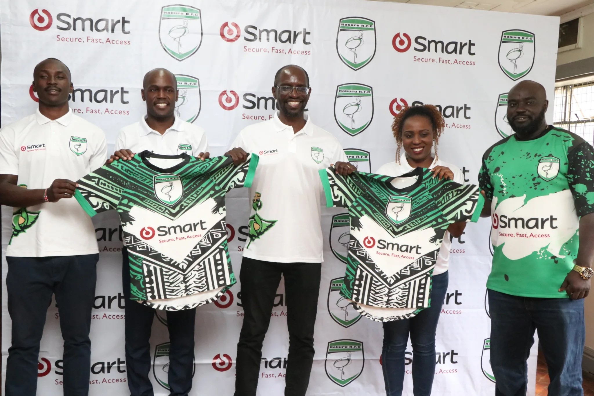 Smart Applications International and Nakuru RFC Unveil Official Jersey, Sealing a Game-Changing Sports Partnership