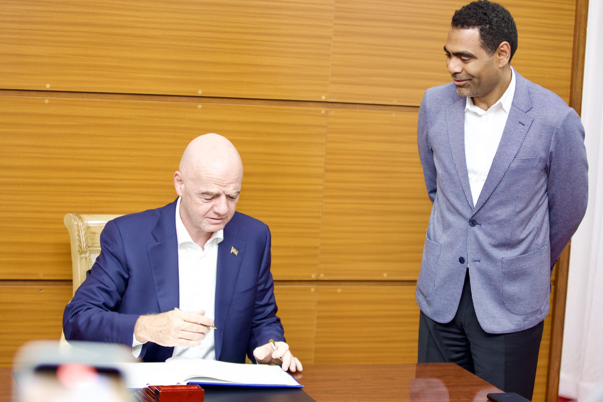 Fifa boss Gianni Infantino in maiden visit to Kenya ahead of CHAN final