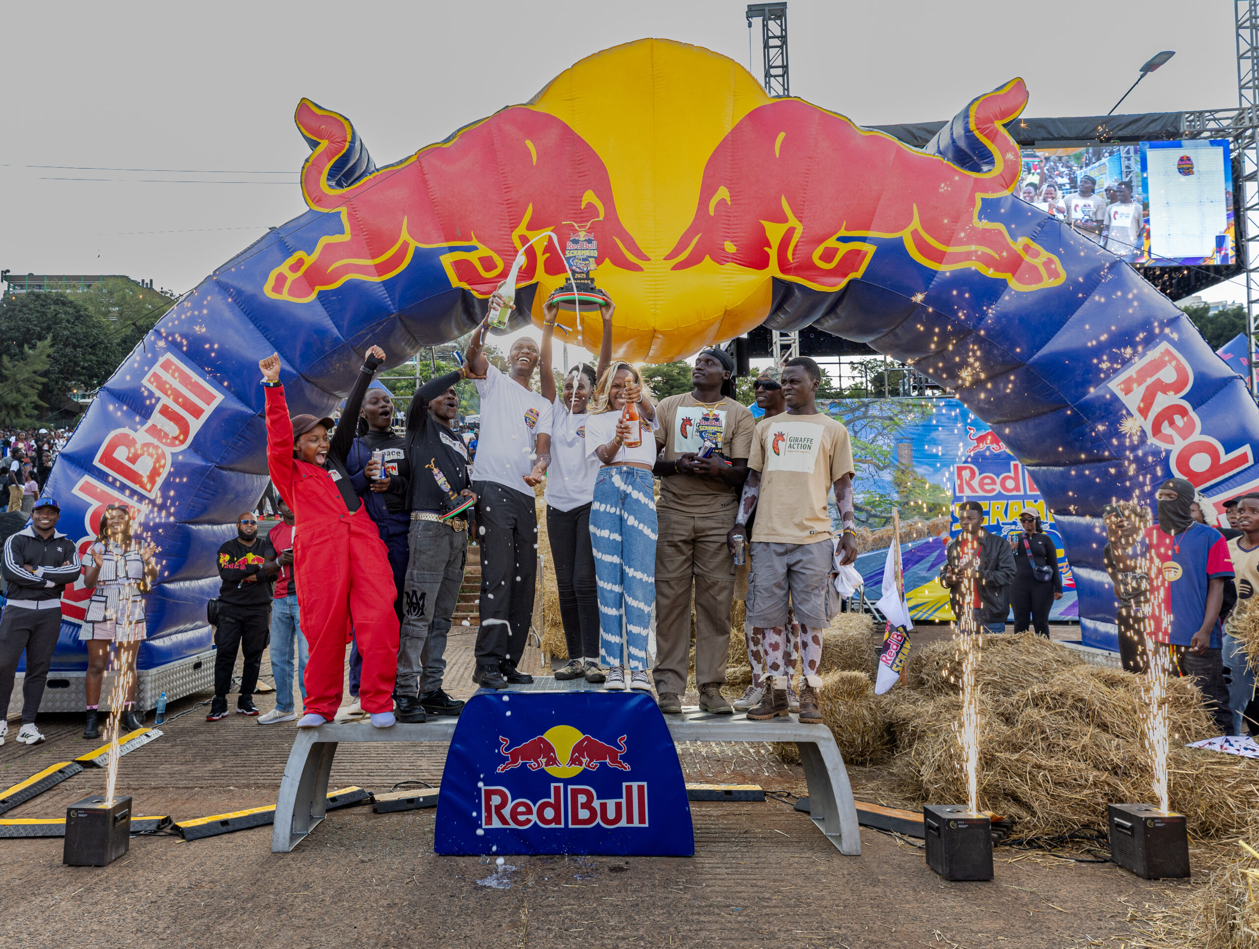Team peacocks crowned champions at the second edition of Red Bull Scramboo
