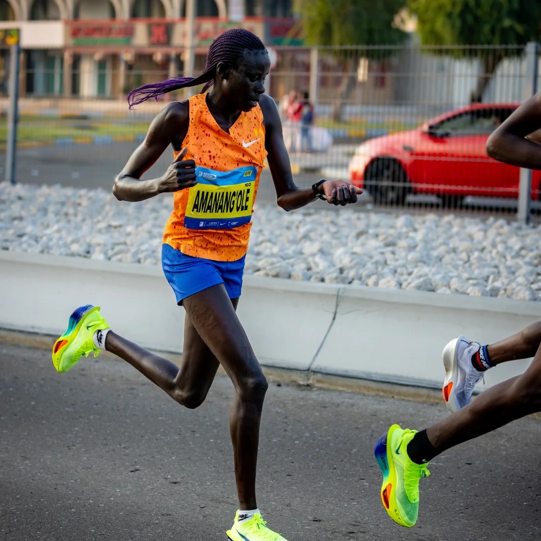Kenya’s Amanang’ole defends Abu Dhabi Marathon title