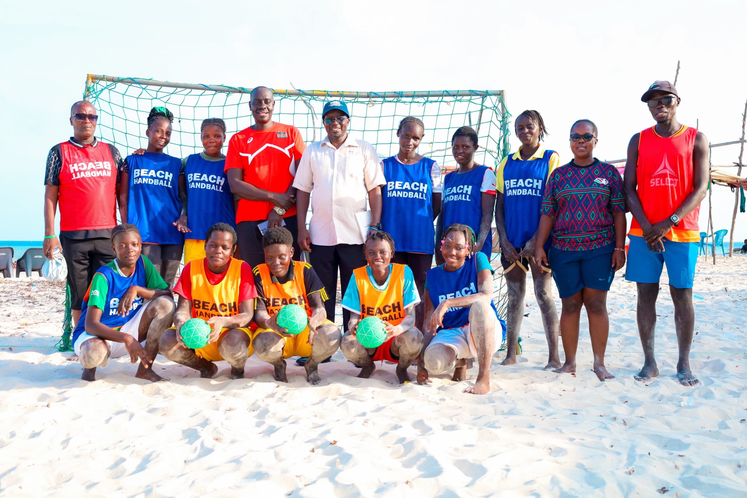 Team Kenya ready to soar high in handball at Africa Youth Beach Games