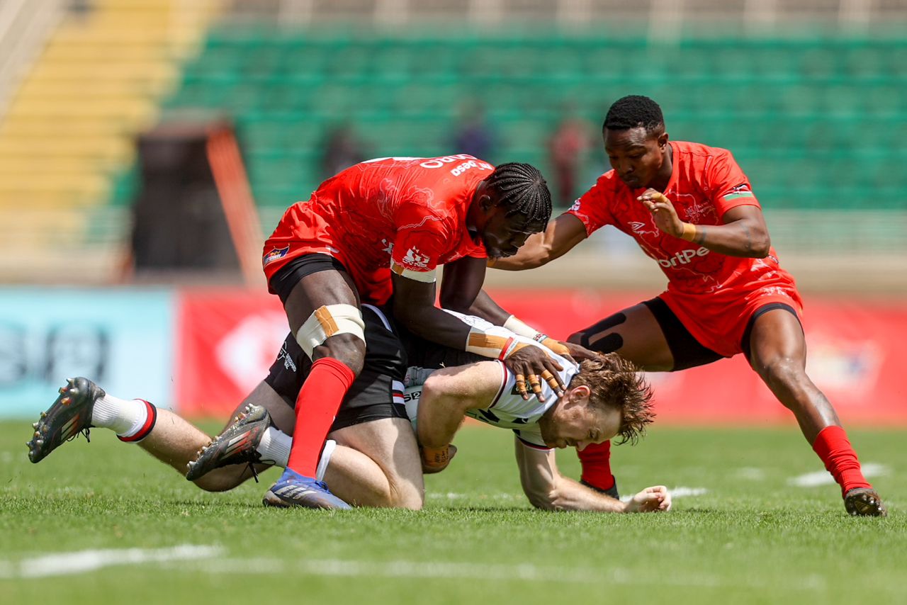 Shujaa make mince meat of Canada in opening game of HSBC Division 2 tourney