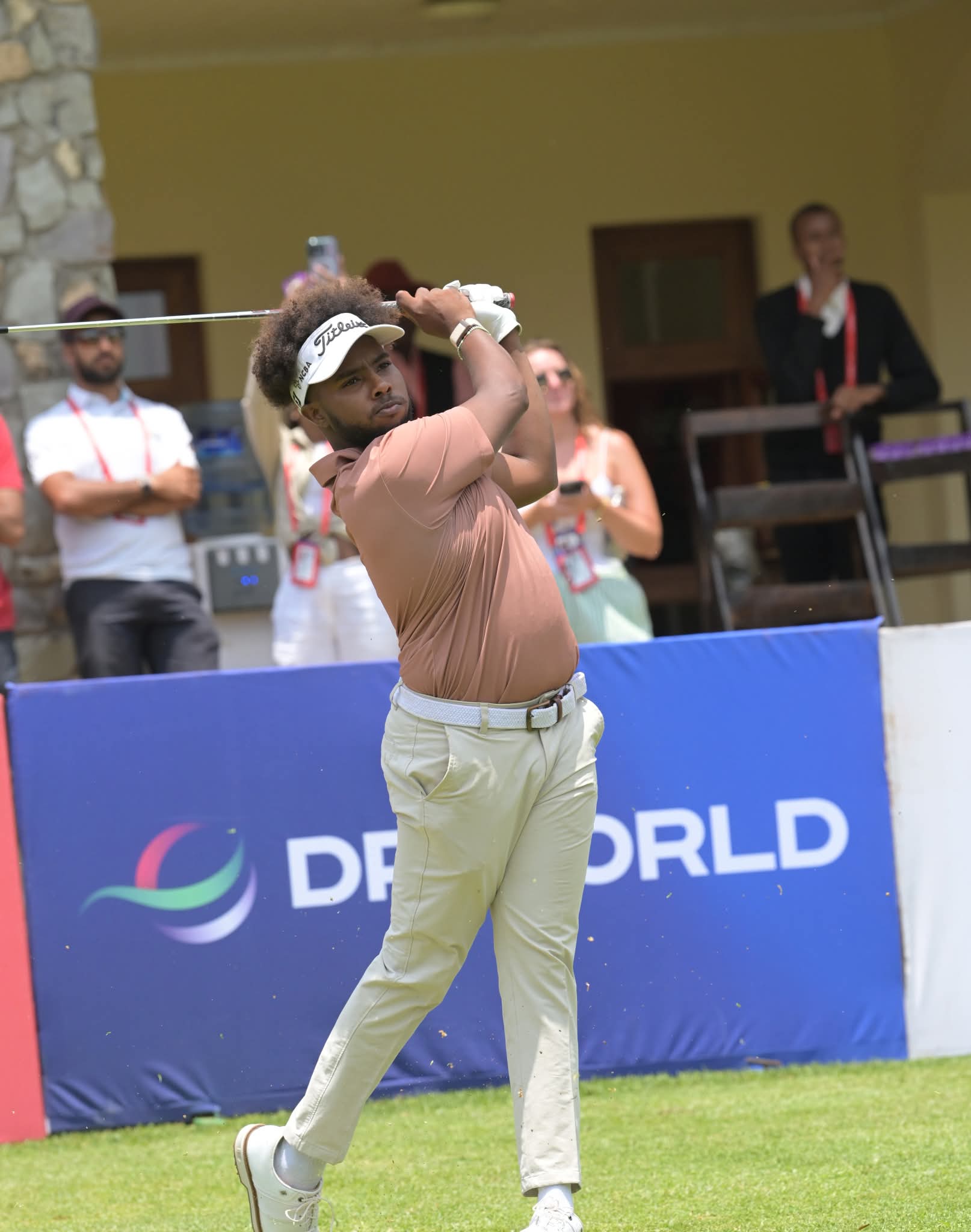 Coming back strong: Youngster Kibugu off to great start at Magical Kenya Open final round