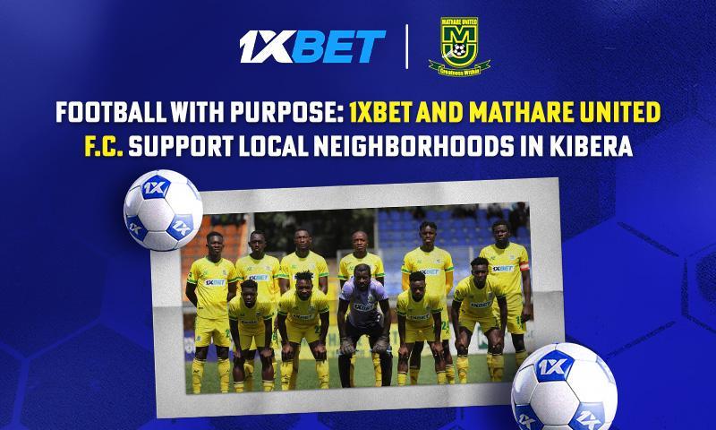 Mathare United And 1xBet Host Charity Match Supporting Grassroots Football in Kibera