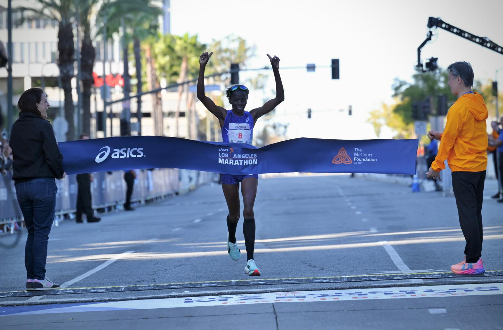 Old is gold: Kenya’s 45-year-old road runner rules Los Angeles Marathon