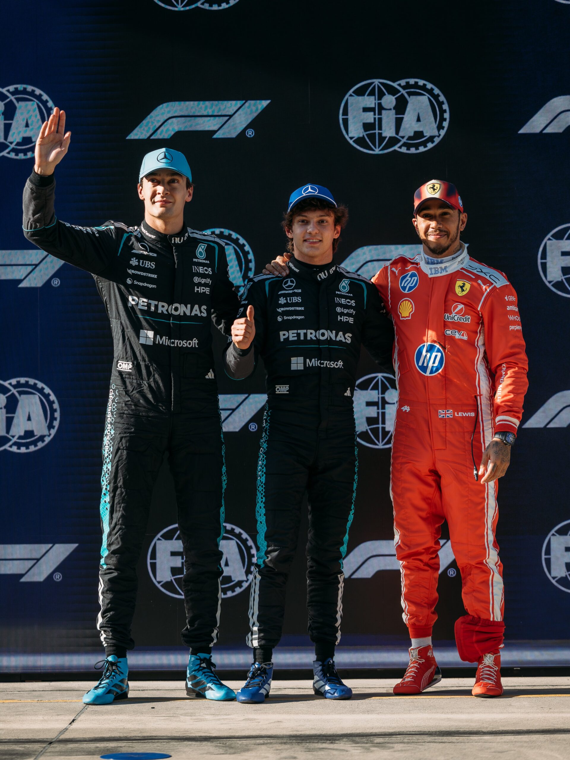 Antonelli youngest polesitter after Russell issues in China