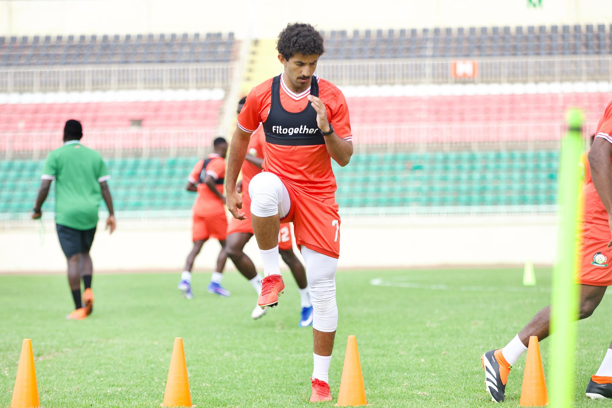 Bajaber makes promise to Harambee Stars head coach Benni McCarthy after call-up