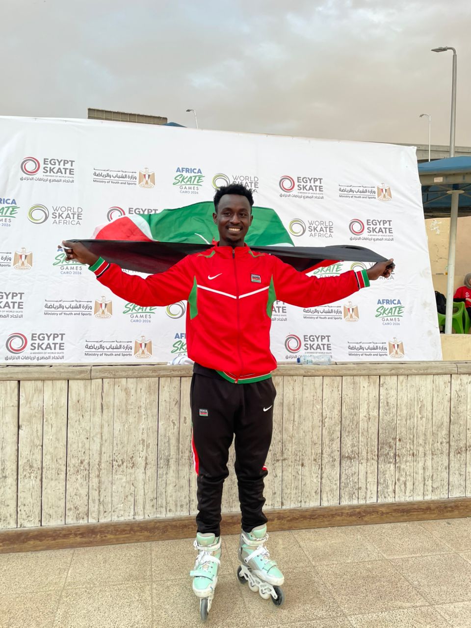 Finally! Ruto congratulates Kenyan skater after clinching gold in African championships