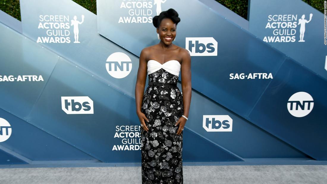 Lupita Nyong'o's Louis Vuitton Gown at SAG Awards 2020