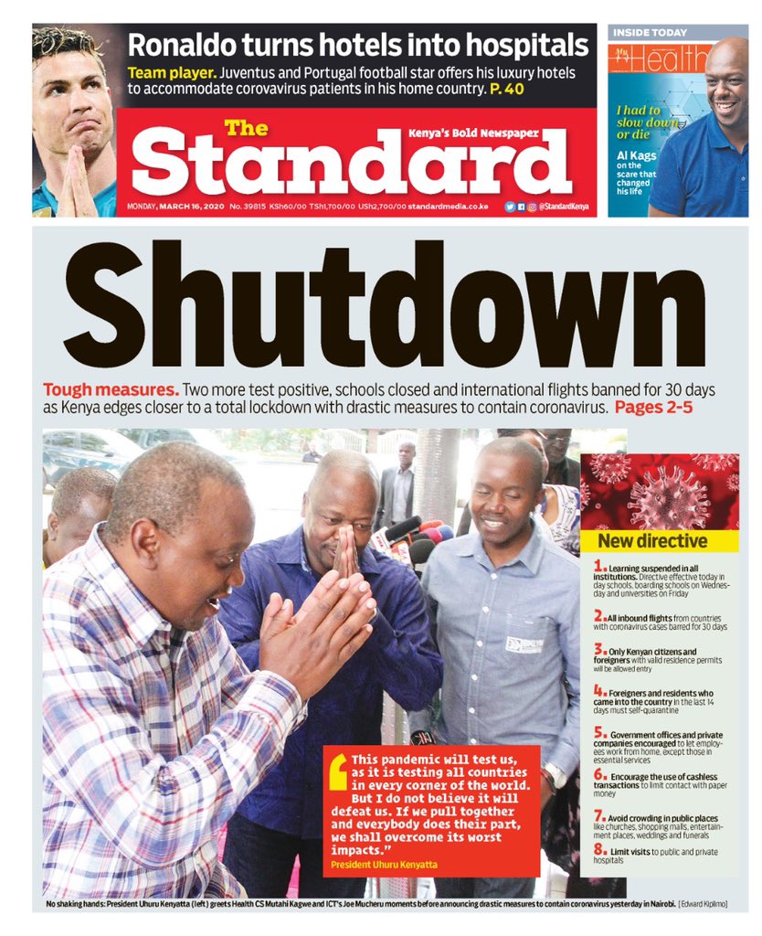 Kenyan Paper Publishes A Fake Story On Cristiano Ronaldo The Sauce Kenyan Paper Publishes A Fake Story On Cristiano Ronaldo The Sauce