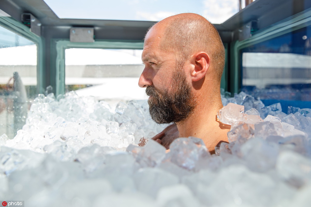 Weird World Man breaks record for longest time spent in ice The Sauce