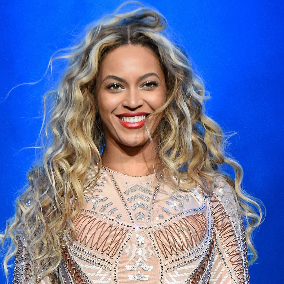 Beyonce smiling The Sauce